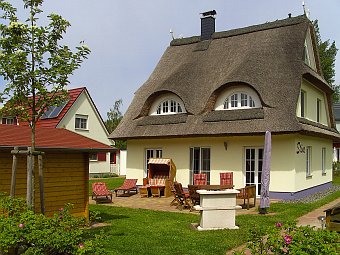 Die Terrasse von Haus Stine